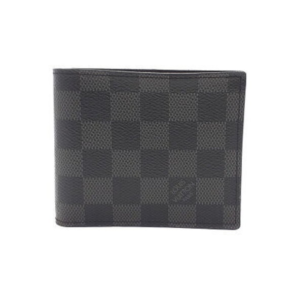 Louis Vuitton Graphite Black Portefeuille Marco NM Bifold Wallet - Picture 1 of 5